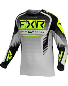 Clutch Pro MX Jersey Grey/Hi Vis-2XL