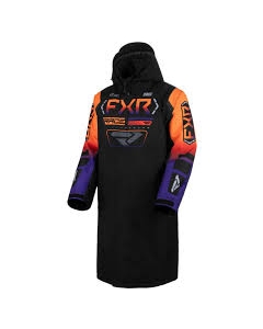 M Warm-Up Coat 25-Black/Orange/Purple-XL