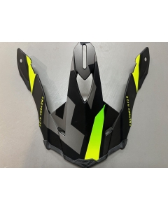 Blade Force Helmet Peak 20-Black/Char/Hi Vis-OS