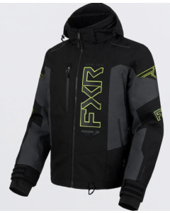 Helium X 2-in-1 Jacket Black/Asphalt/HiVis