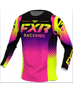 Yth Revo LE MX Jersey Neon Fusion-L