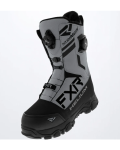 FXR Helium Dual BOA Boot Black/Steel 11M