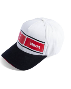 RACE CAP WHITE ADULT