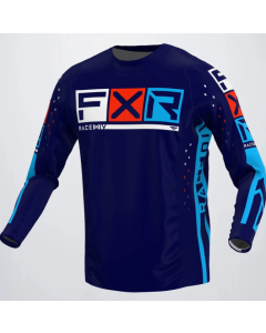 Podium Pro LE MX Jersey Navy/Cyan/Red
