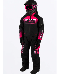 Youth Recruit Monosuit Black/Fuchsia Fade