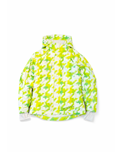 Women FRESH JACKET GREEN HOUNDSTOOTH