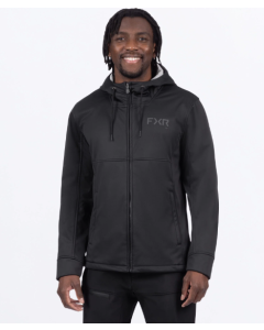 FXR Men Hydrogen Softshell Jacket Black/Asphalt