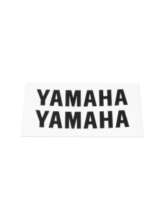 Yamaha Black Wheel Sticker