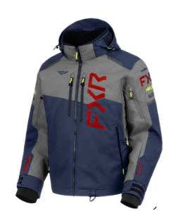 FXR Men&acute;s Helium X 2-in-1 Jacket Midnight/Ti/Red