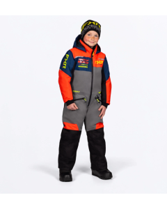 FXR Child Revo Monosuit Ti/Red/Midnight