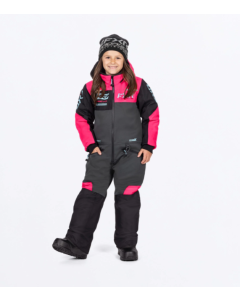 FXR Child Revo Monosuit Asphalt/Razz/Maui