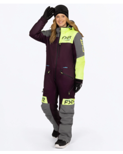 FXR Women&acute;s F.A.S.T. Ins Monosuit Plum/TI/Muted Vis