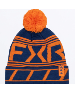 FXR Expedition Wool Beanie Midnight/Orange Adult