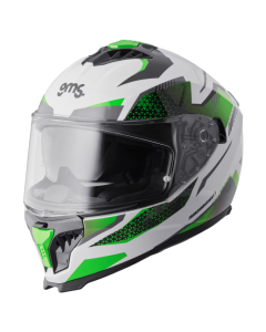 GMS Integral helmet Gelero white-green-gray