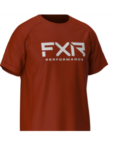 Men Attack UPF T-Shirt Rust/Grey