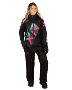 Women CX F.A.S.T. Monosuit Black/Mint Pink Fade