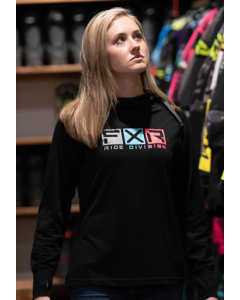 Women Trainer Lite Tech PO Hoodie Black/Coral