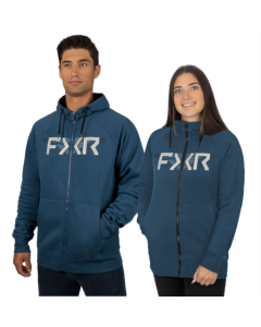 Unisex Split Hoodie Dark Steel/Grey