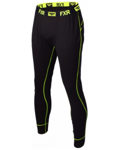 Men Vapour 20% Merino Pant Black/Hi-Vis